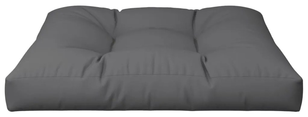 vidaXL Μαξιλάρι Παλέτας Γκρι 80 x 80 x 12 εκ. Υφασμάτινο