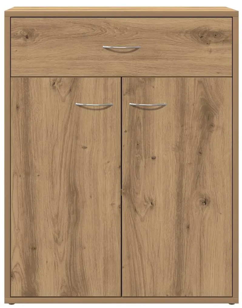 vidaXL Sideboard Artisan Oak 60x30x75 cm Κατασκευασμένο ξύλο