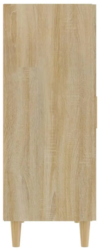 vidaXL Ντουλάπι Sonoma Δρυς 70 x 34 x 90 εκ. από Επεξεργασμένο Ξύλο