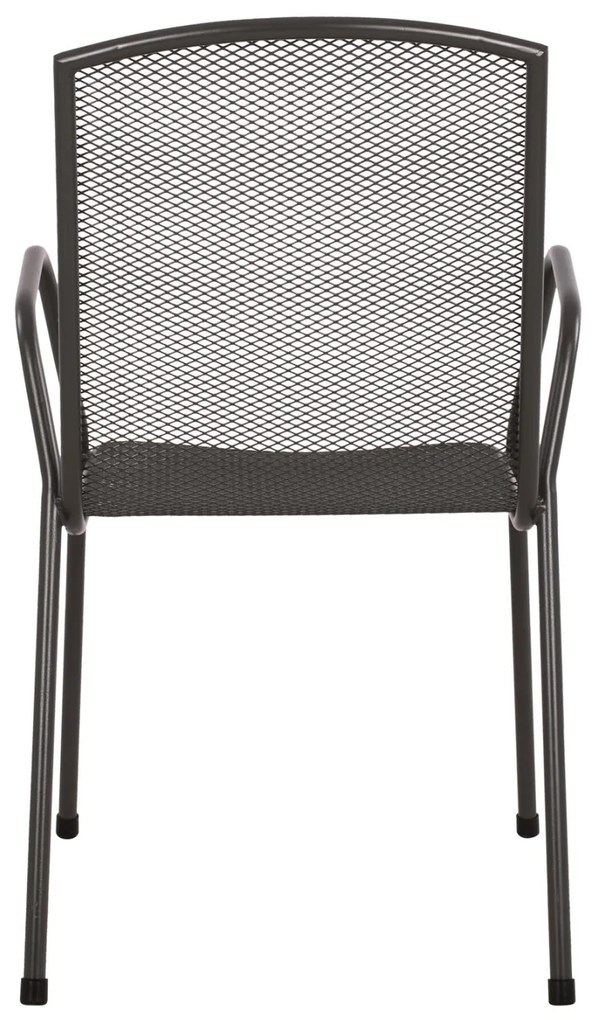 Καρέκλα - Πολυθρόνα ELIJAH C5005.01 Μεταλλική Ανθρακί 54x62x89Υ εκ. 54x62x89 εκ.