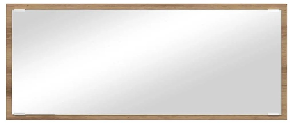 vidaXL Καθρέφτης artisan δρυς 90 x 8.5 x 37 εκ Επεξεργασμένο ξύλο
