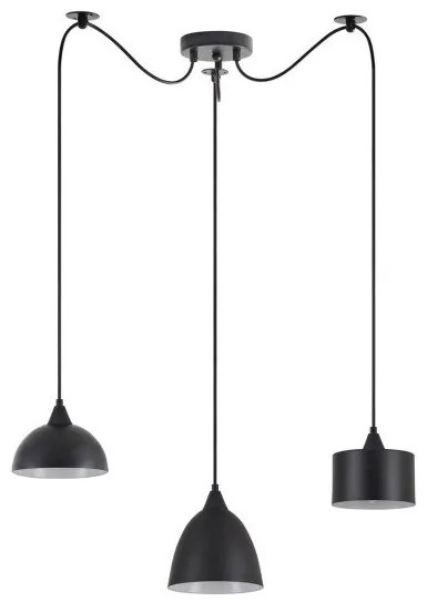 Κρεμαστό Φωτιστικό Οροφής Μαύρο ADEPT FLEX 77-8959 Homelighting-77-8959-Μαύρο 77-8959