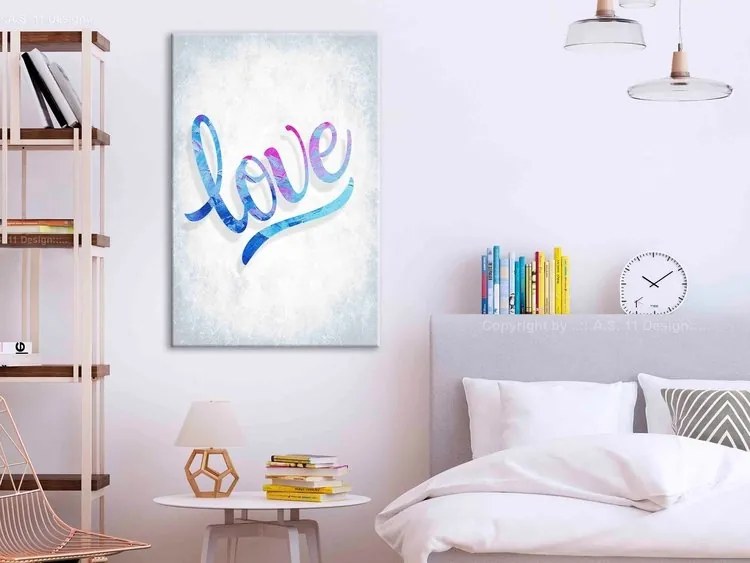 Πίνακας - Love (1 Part) Vertical - 40x60