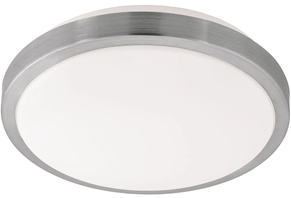 Φωτιστικό Οροφής Led Competa 1 96033 White-Silver Eglo Μέταλλο,Πλαστικό