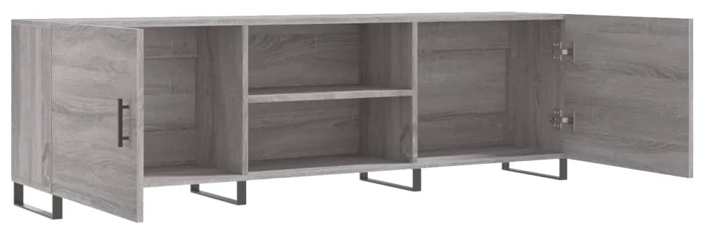 vidaXL Έπιπλο Τηλεόρασης Γκρι Sonoma 150x30x50 εκ. από Επεξεργ. Ξύλο