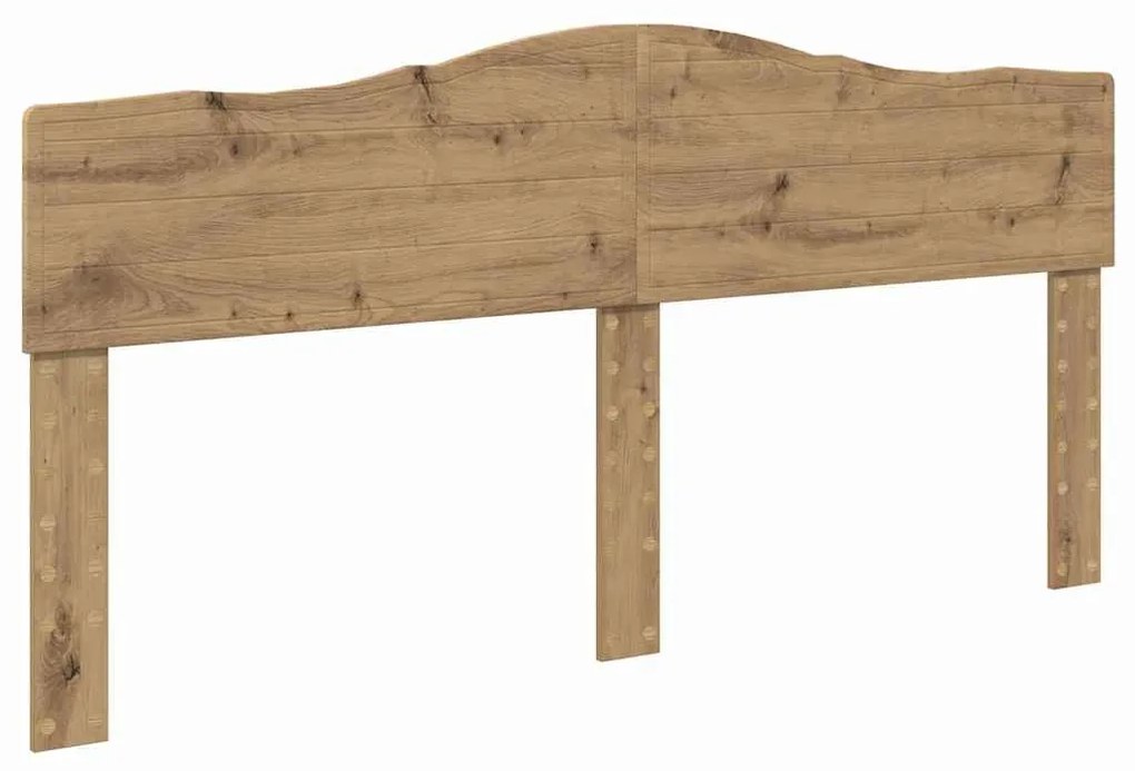 vidaXL Κεφαλάρι με κεφαλάρι Artisan Oak 200 cm Επεξεργασμένο ξύλο