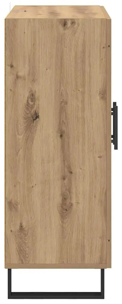 vidaXL Πλαϊνό γραφείο Artisan Oak 69,5 x 34 x 90 εκ.