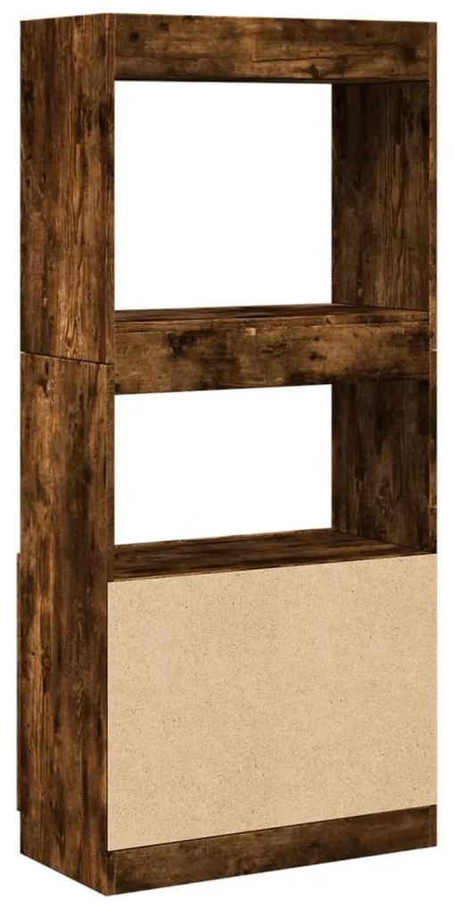 vidaXL Ντουλάπι Καπνιστή Δρυς 63x33x140 εκ. από Επεξεργασμένο Ξύλο