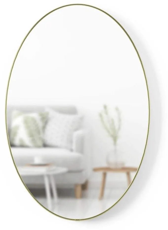 Καθρέπτης Hubba 1018528-104 61,9x2,5x92cm Brass Umbra Metal, Glass