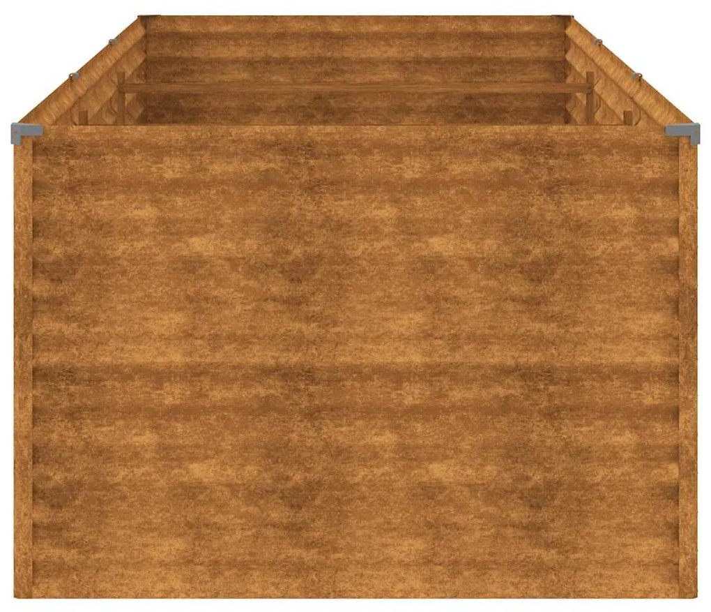 vidaXL Ζαρντινιέρα 290 x 100 x 69 εκ. από Ατσάλι Σκληρυθέν στον Αέρα