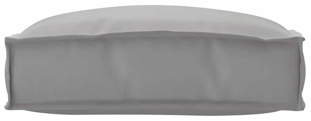 vidaXL Μαξιλάρι παλέτας για κάθισμα Γκρι 50 x 50 x 12 cm Ύφασμα Oxford