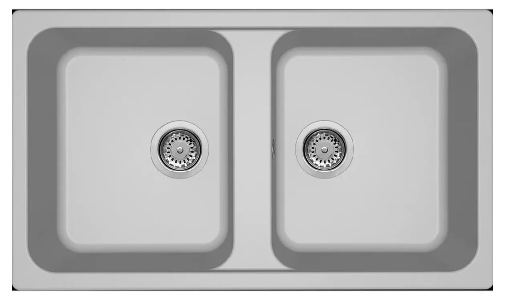 Νεροχύτης κουζίνας LIFE 450 Aluminium 79 ELLECI 86x50cm - LM245079