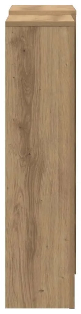 vidaXL Κάλυμμα Καλοριφέρ Αρτισιανή Δρυς 205x21,5x83,5 εκ Επεξ. Ξύλο
