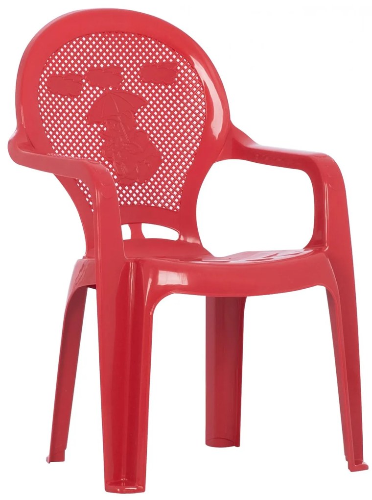 Καρεκλάκι Παιδικό C5824.05 Κόκκινο 36.5x36.5x56.5εκ. 36.5x36.5x56.5 εκ.