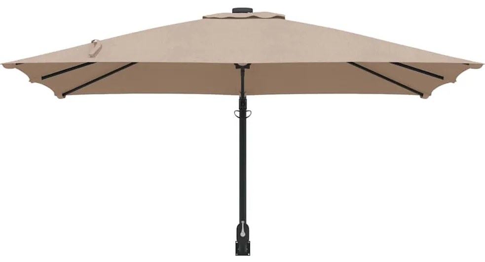 vidaXL Ομπρέλα Κήπου Ταουπέ 248.5 x 247.5 x 160 εκ.