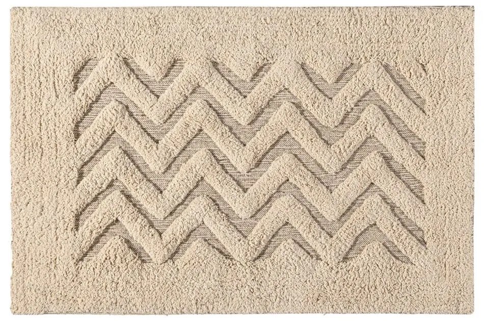 Πατάκι Μπάνιου Nepal Beige Guy Laroche 70X120 70x120cm 100% Βαμβάκι