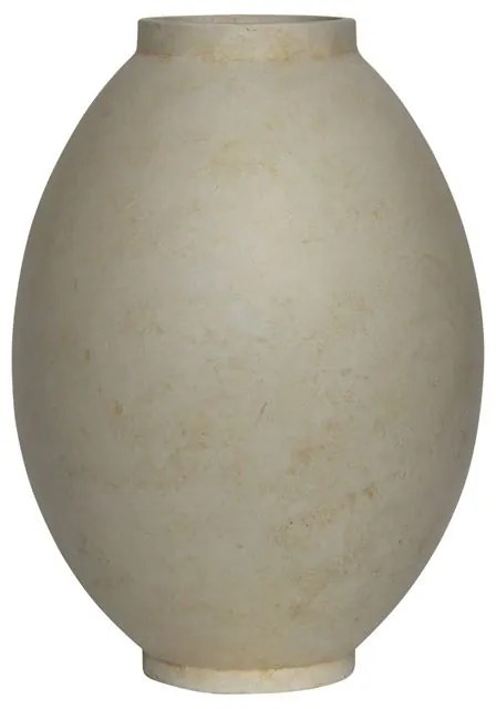 VASE-2 Βάζο Cement, Απόχρωση Beige Φ40x55cm  Φ40x55cm Ε6402