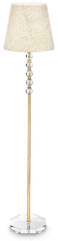 Φωτιστικό Δαπέδου Queen 077765 35x157,5cm 1xE27 60W Gold Ideal Lux
