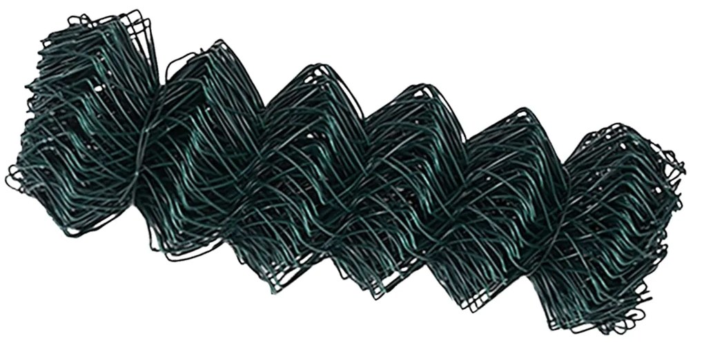 Φράχτης αλυσίδας Πράσινο 25 x 0.6 μ Ατσάλι