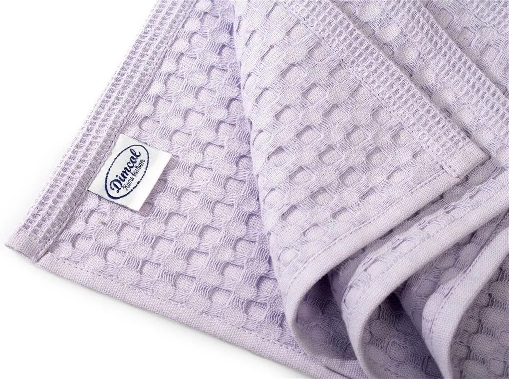 Ποτηρόπανο Πικέ Βαμβακερό 50x70εκ. Solid Pastel Lilac DimCol 33123247004