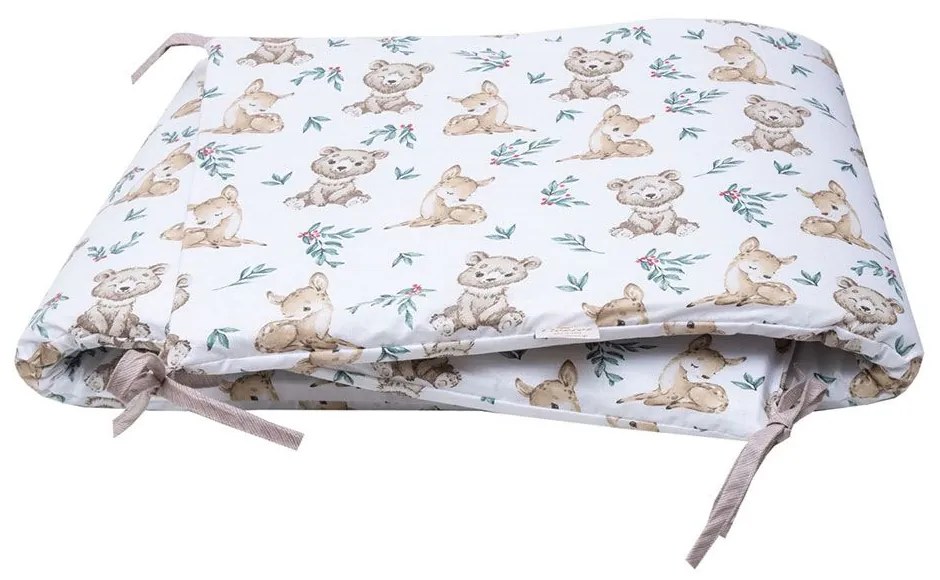 Πάντα Κούνιας Κάρλι White Viopros 40x165cm 100% Cotton