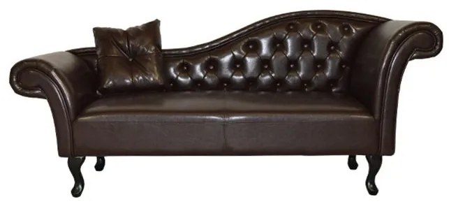 ΑΝΑΚΛΙΝΔΡΟ T.CHESTERFIELD NIOVI HM3008.01PU ΣΚ.ΚΑΦΕ ΔΕΞΙ ΜΠΡΑΤΣΟ 189x61x84Yεκ. - 0513242 - HM3008.01