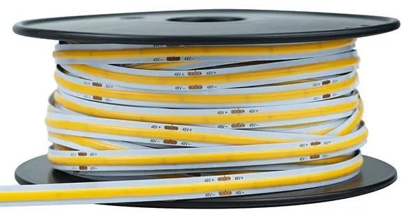 Ταινία Led IP44 Cob 25m 6w 48V 3000K 504lm/m Eurolamp Pro145-72602