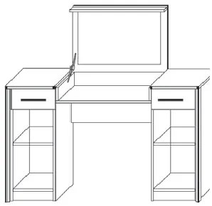 ΤΟΥΑΛΕΤΑ SCARLET ΣΟΝΟΜΑ-ΒΕΓΚΕ 122X46X76-117.5ΕΚ