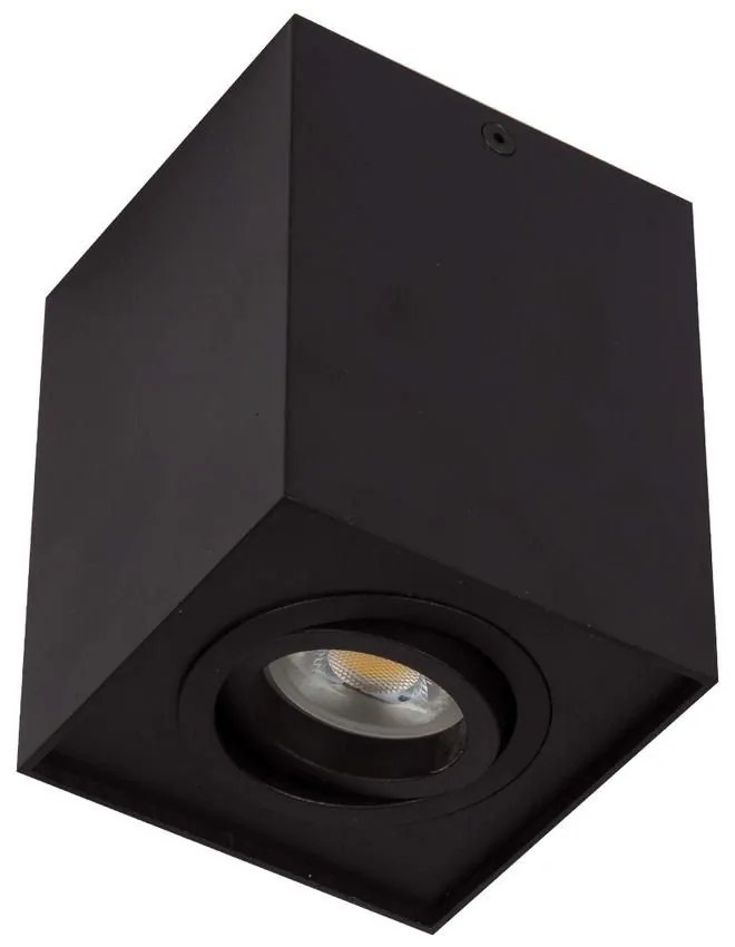Φωτιστικό Οροφής - Σποτ Black 96x96x125mm VK/03005/B VKLed Aluminium