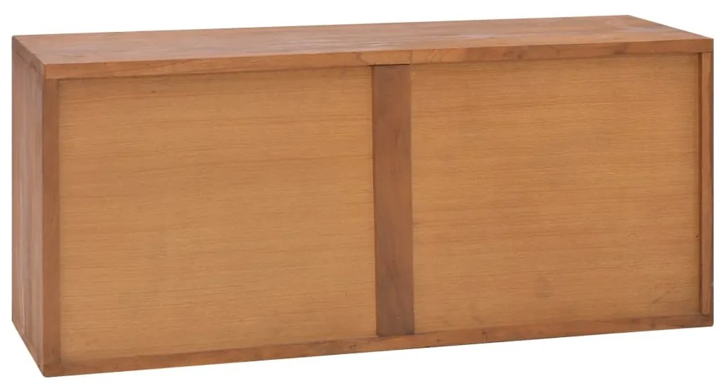 vidaXL Έπιπλο Τηλεόρασης 90 x 30 x 40 εκ. από Μασίφ Ξύλο Teak