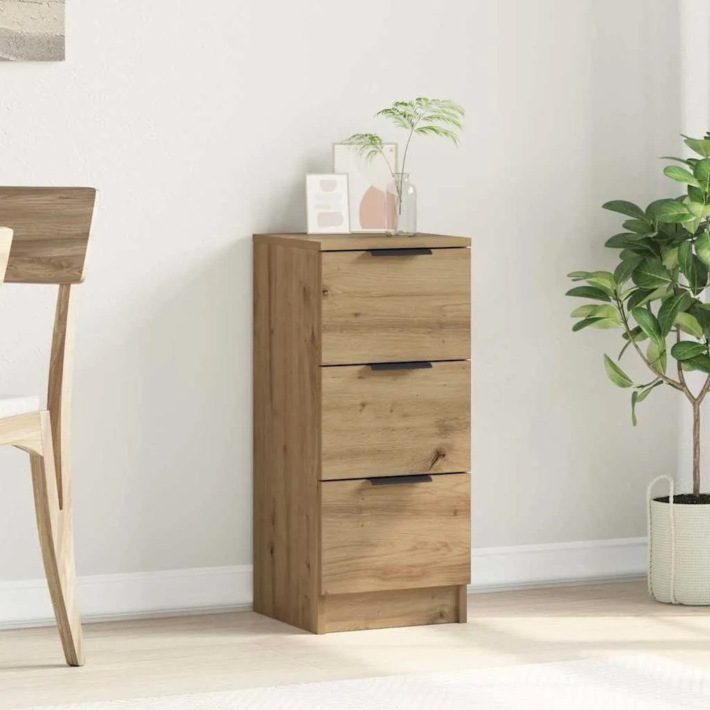 vidaXL Ντουλάπι τεχνίτης Δρυς 30 x 30 x 70 εκ. από Επεξεργασμένο Ξύλο