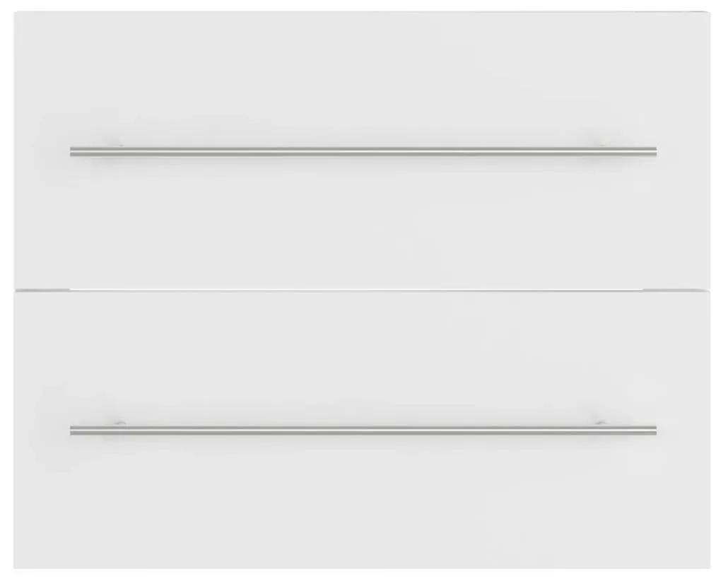 Ντουλάπι Νιπτήρα Λευκό 60 x 38,5 x 48 εκ. από Μοριοσανίδα - Λευκό