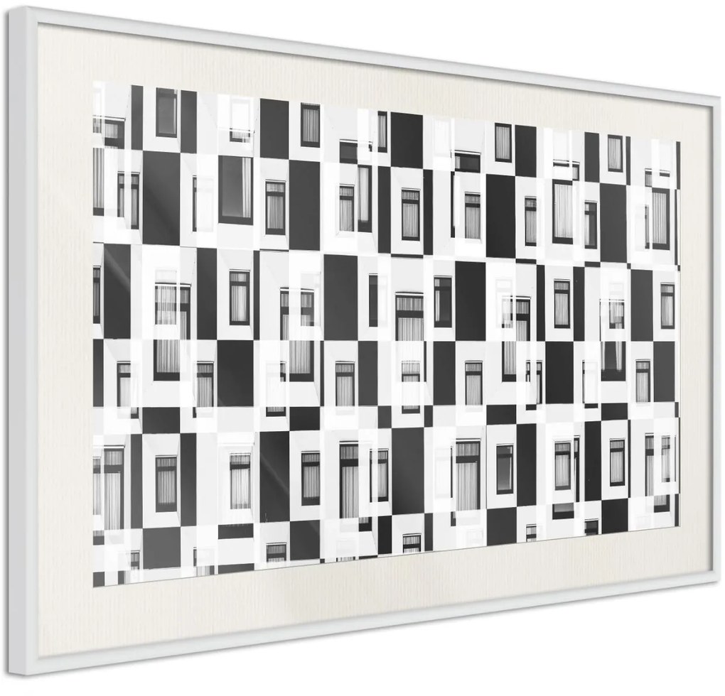 Αφίσα - Modern Public Housing - 45x30 - Χρυσό - Χωρίς πασπαρτού