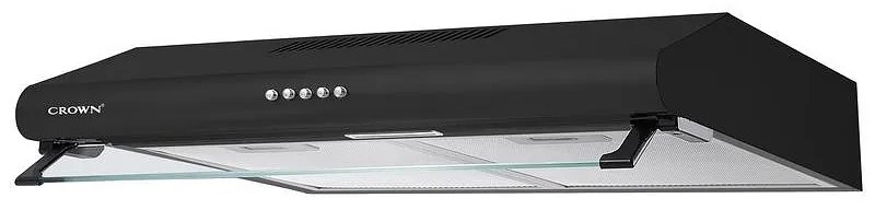 Crown HC 602 BK Ελεύθερος Απορροφητήρας 60cm Μαύρος