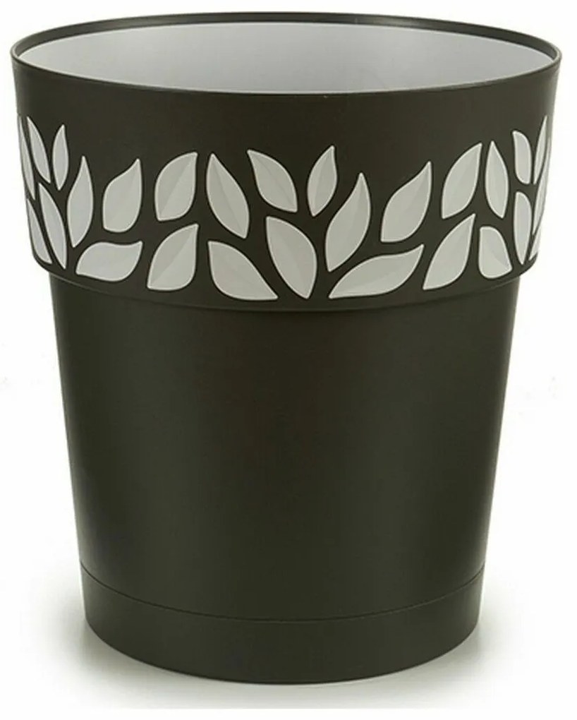 Αυτοποτιστικη Γλάστρα Stefanplast Cloe Ανθρακί Πλαστική ύλη 29 x 29 x 29 cm (x6)