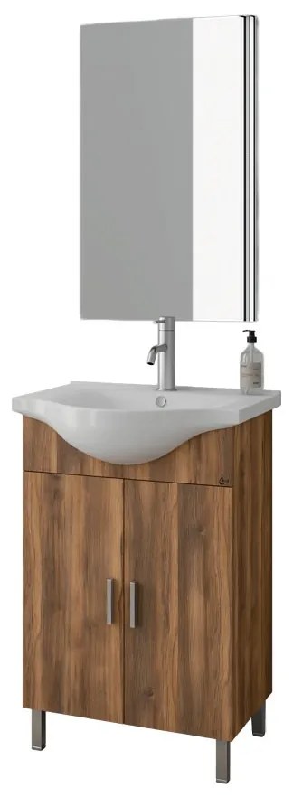 Σετ μπάνιου LUNA 55 SLIM Baroque Oak