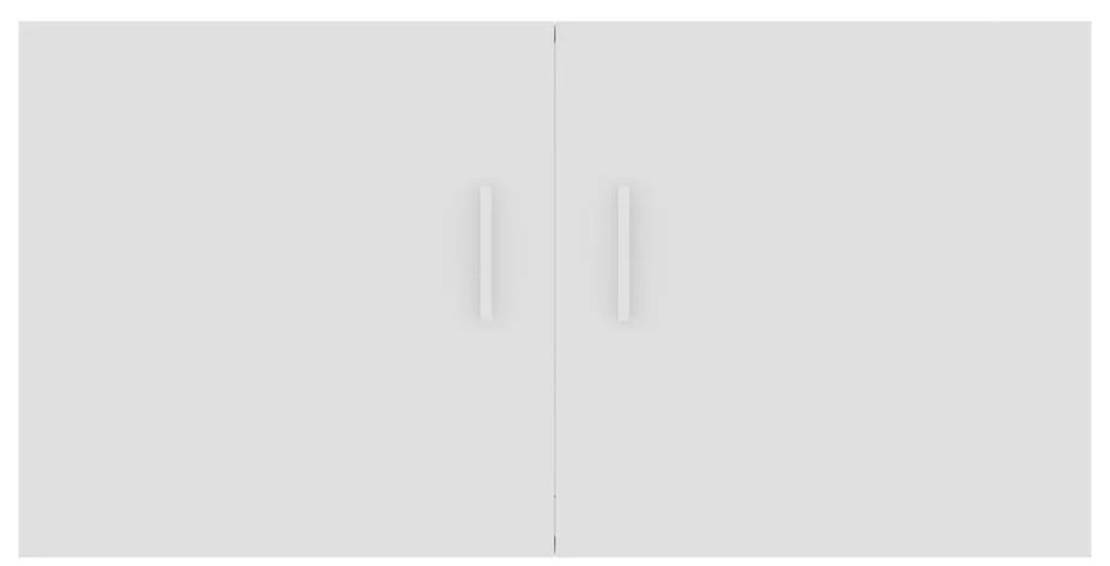 vidaXL Ντουλάπι Επιτοίχιο Λευκό 80 x 39 x 40 εκ. από Μοριοσανίδα