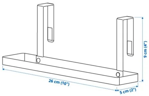 PÅLYCKE κρεμαστή ράγα για πετσέτα κουζίνας 505.344.39