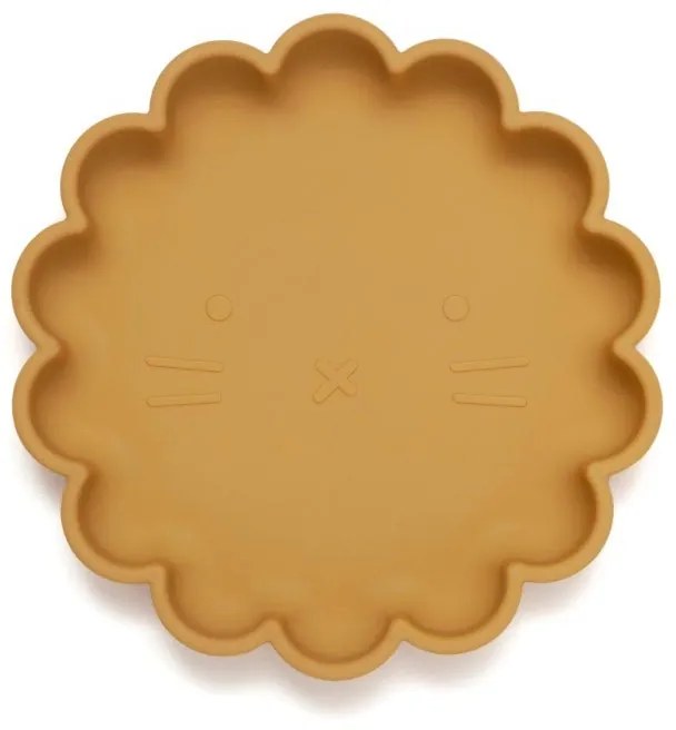 Πιάτο Σιλικόνης (Φ18x3) Petit Monkey PTM-SP6 Ochre
