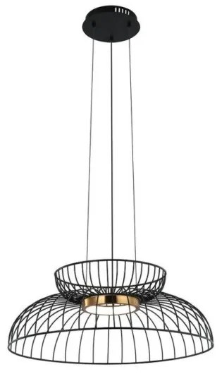 Κρεμαστό Φωτιστικό Οροφής LED 9W IP20 3000K Igor 4303800 Viokef-4303800-Μπρονζέ 4303800