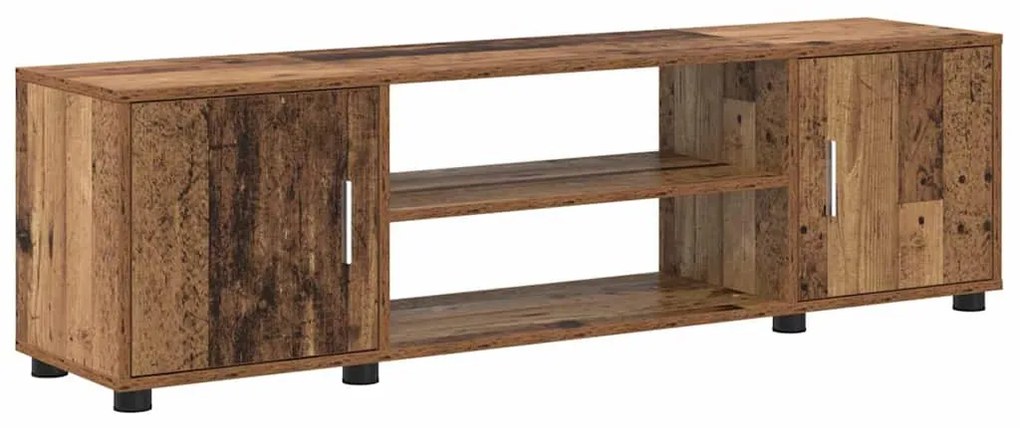 vidaXL Σετ 4 τεμαχίων για ντουλάπα τηλεόρασης 4 pcs Παλιό ξύλο