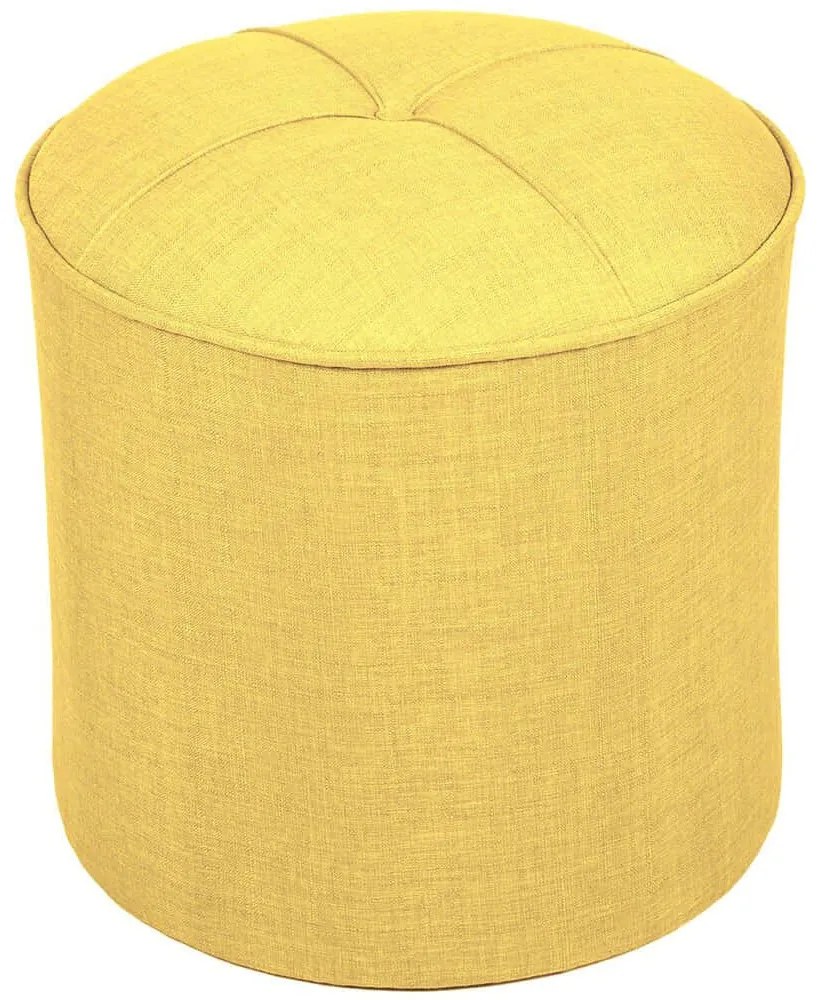Σκαμπό Portland 558ZEN1357 42x42x43cm Yellow