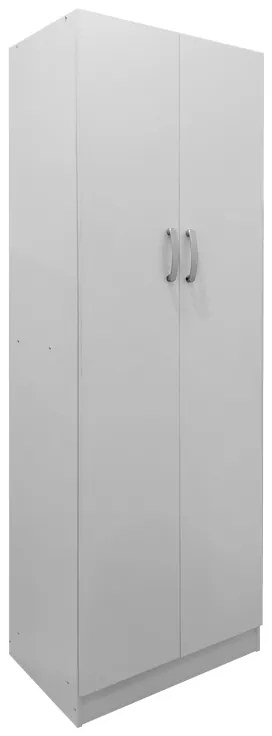 Ντουλάπα δίφυλλη Lego pakoworld σε λευκή απόχρωση 60x42x180εκ