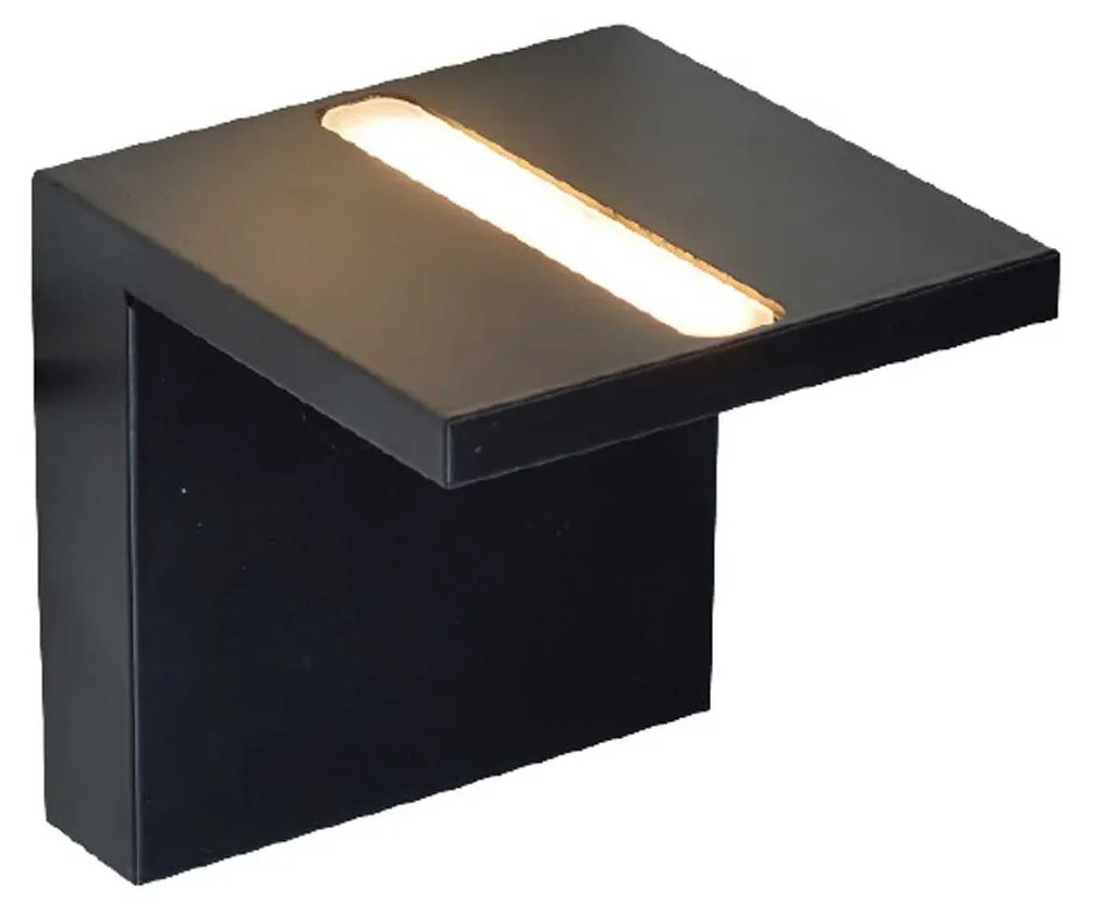 Φωτιστικό Τοίχου Wall &amp; Ceiling Luminaires L36291BK Black Metal