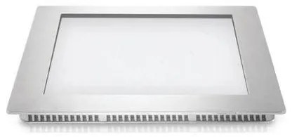 Χωνευτό Φωτιστικό Τετρ LED 18W 3000Κ Ασημί 05-100354-10 PANAGOULAS-05-100354-10-Ασημί 05-100354-10