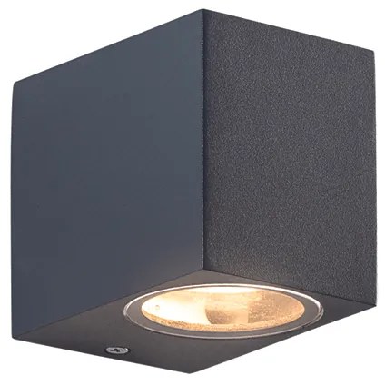 GU10 WALL LUMINAIRE  PLASTIC 230V AC DARK GREY IP65 MAX 3W LED - SL8110GU10G - SL8110GU10G