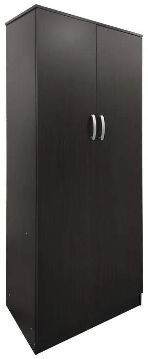 Ντουλάπα δίφυλλη Lego pakoworld σε wenge απόχρωση 80x42x180εκ