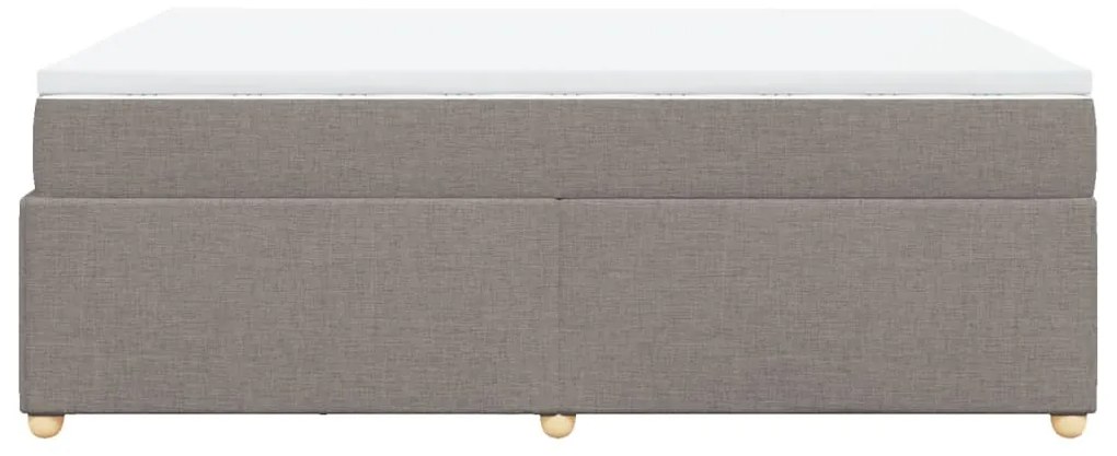 ΚΡΕΒΑΤΙ BOXSPRING ΜΕ ΣΤΡΩΜΑ TAUPE 140X200 ΕΚ. ΥΦΑΣΜΑΤΙΝΟ 3285384