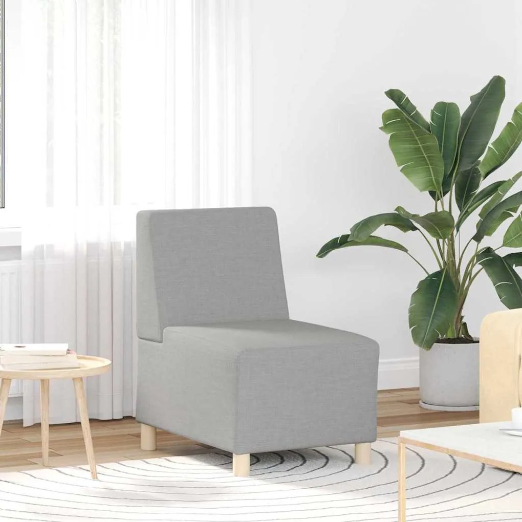 vidaXL Μοναδικός Καναπές χωρίς Χερούλια 2 pcs Σκούρο γκρι
