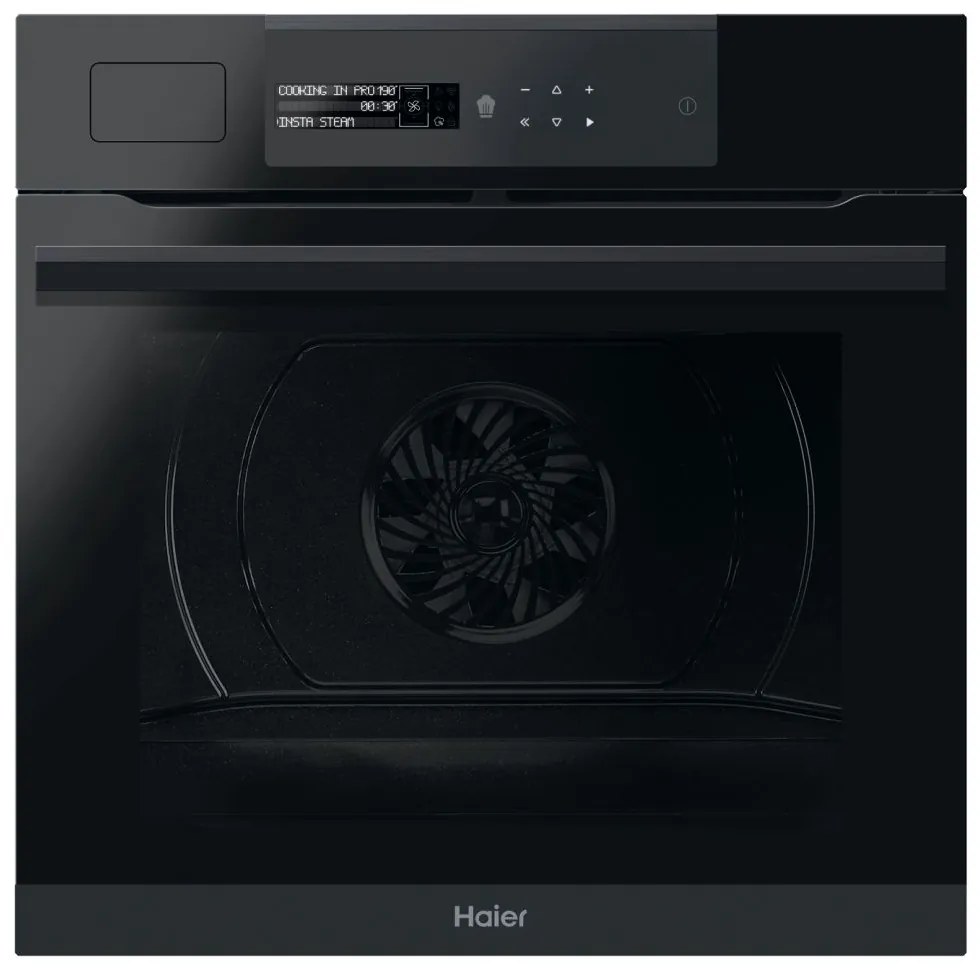 Haier HWO60SM6S5BH Εντιχοιζόμενος Φούρνος 70lt, A+ (Π59.5xB59.5xY56.8) Μαύρος